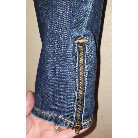 Fossil Women's Jeans Med Wash Skinny Size 29 - Picture 5 of 10